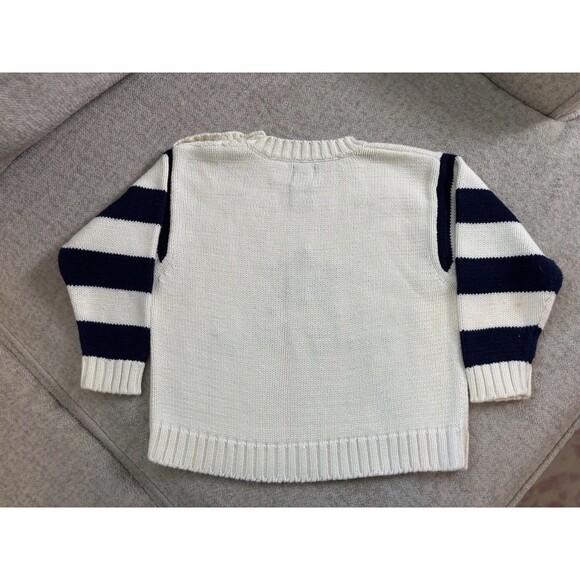 Baby GAP Knit Sweater with Star and Striped Sleeves - Picture 5 of 8